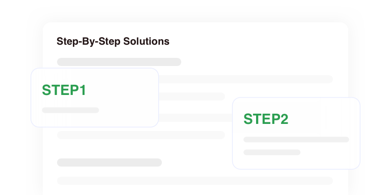 Step-by-Step Problem Solving
